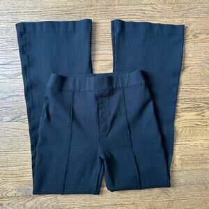 SPANX High Waisted Black Wide Leg Pants Size Medium